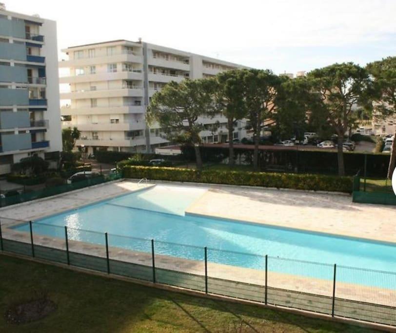 Appartement Vue Mer Cagnes-sur-Mer Eksteriør billede