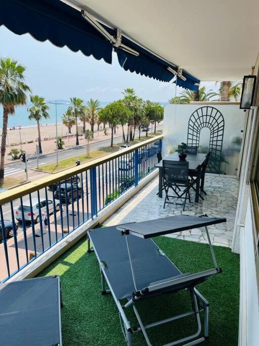 Appartement Vue Mer Cagnes-sur-Mer Eksteriør billede